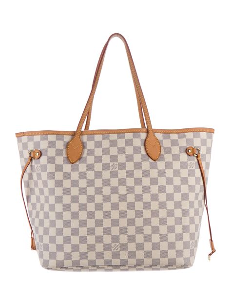 lv neverfull damier azur mm|louis vuitton damier Neverfull price.